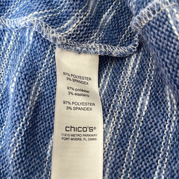 CHICO’S Soft Knit Tunic, Medium - Picture 7 of 9